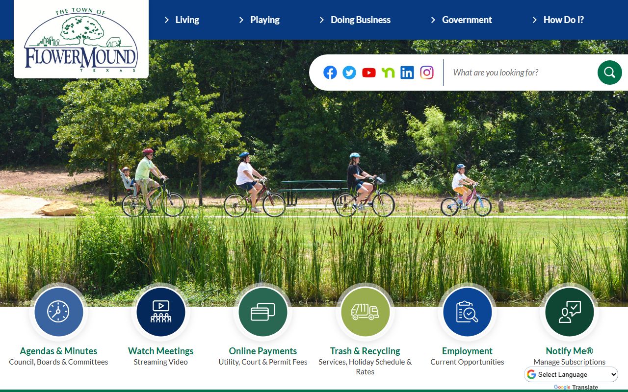 Town of Flower Mound Texas death index records