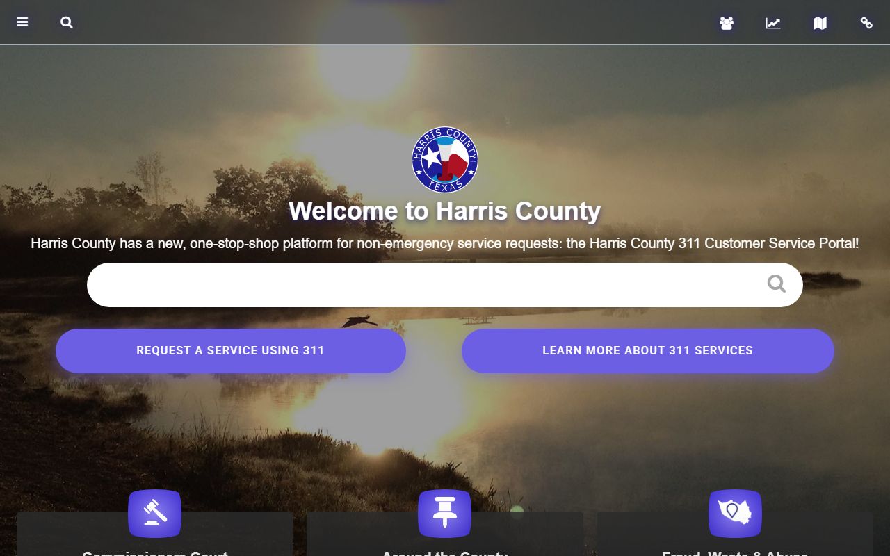 Harris County website for Houston death index