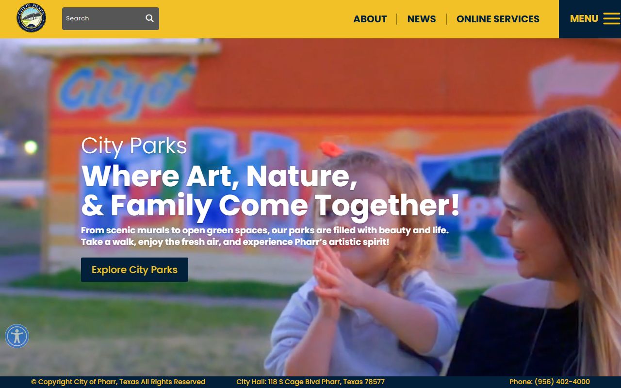 City of Pharr Texas death index records