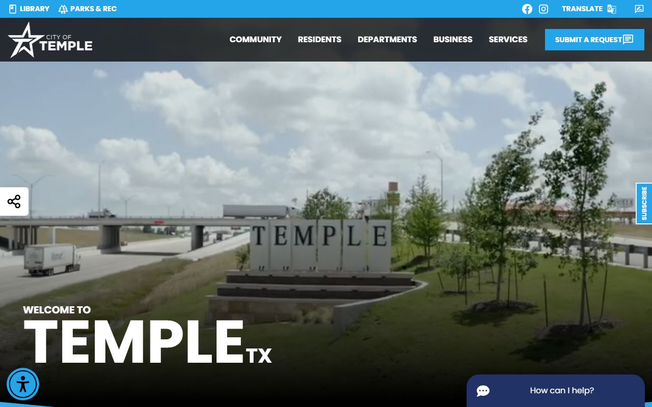 City of Temple Texas death index records