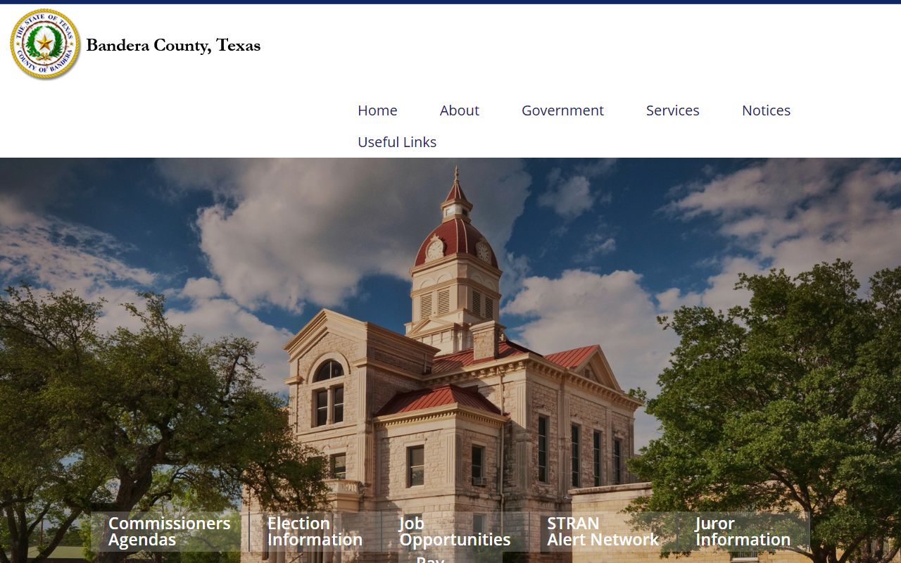 Bandera County Death Index - Bandera County Clerk website
