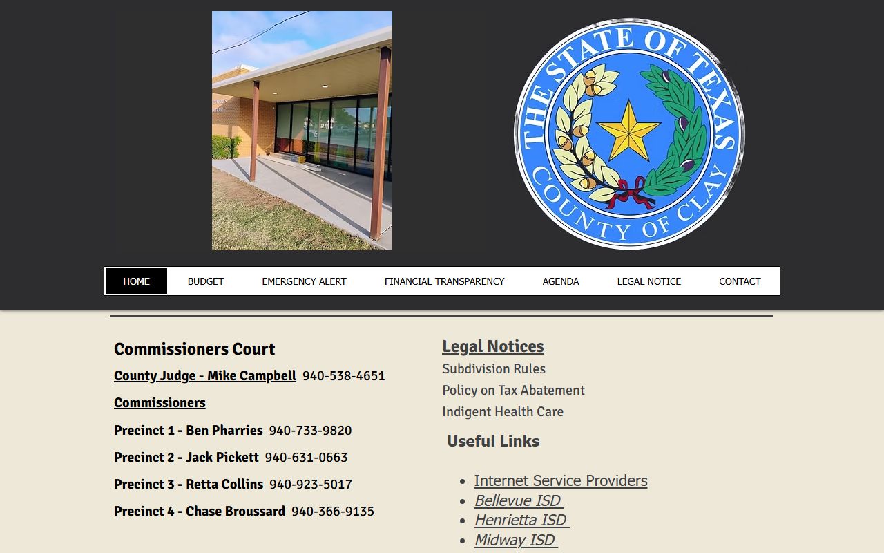 Clay County Death Index - Clay County government website