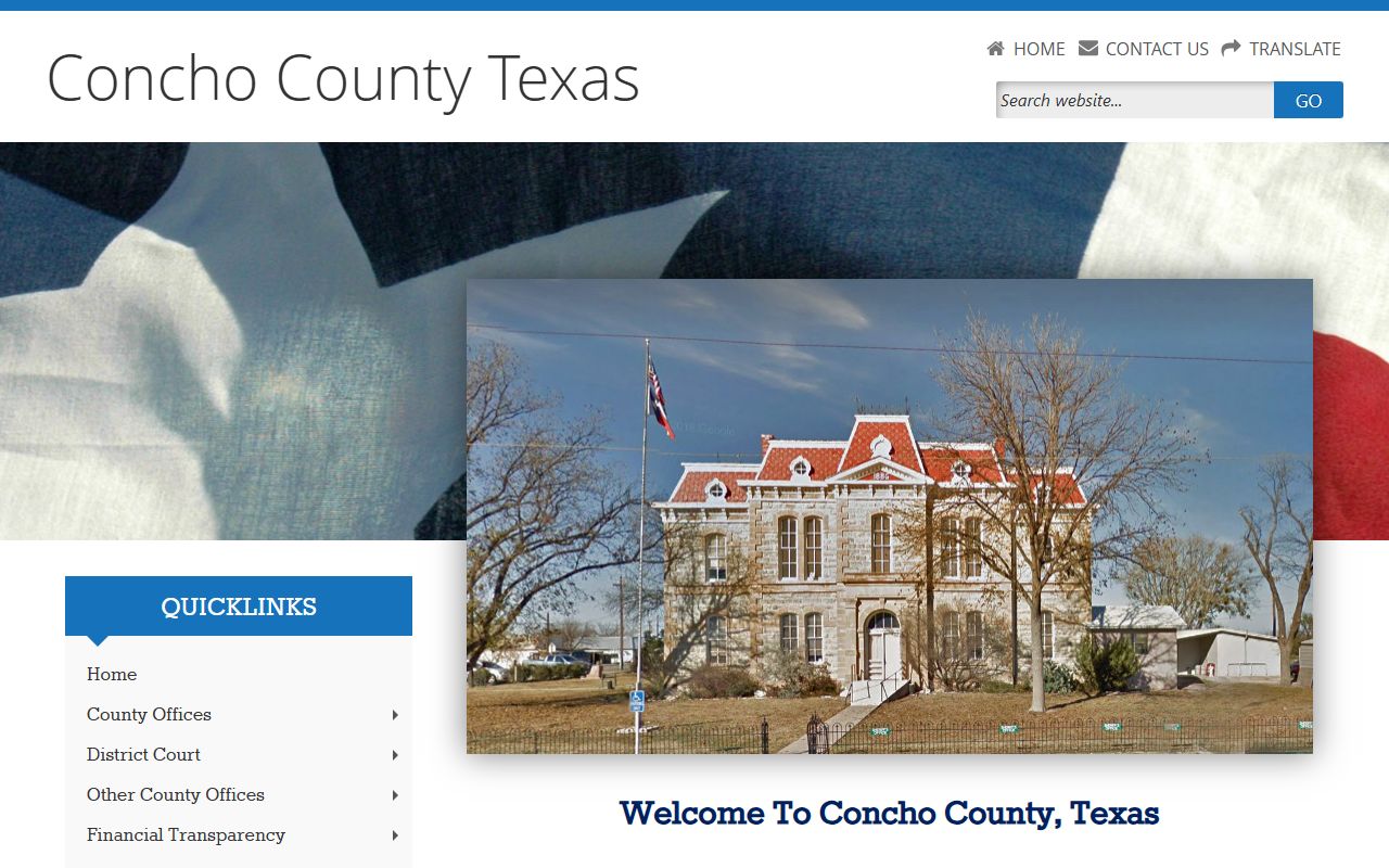 Concho County Death Index - Concho County website