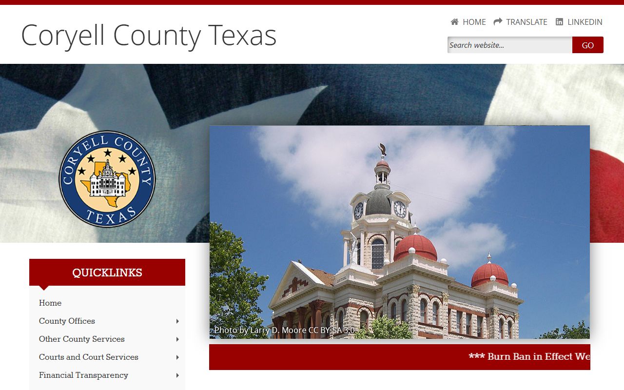 Coryell County Death Index - Coryell County website