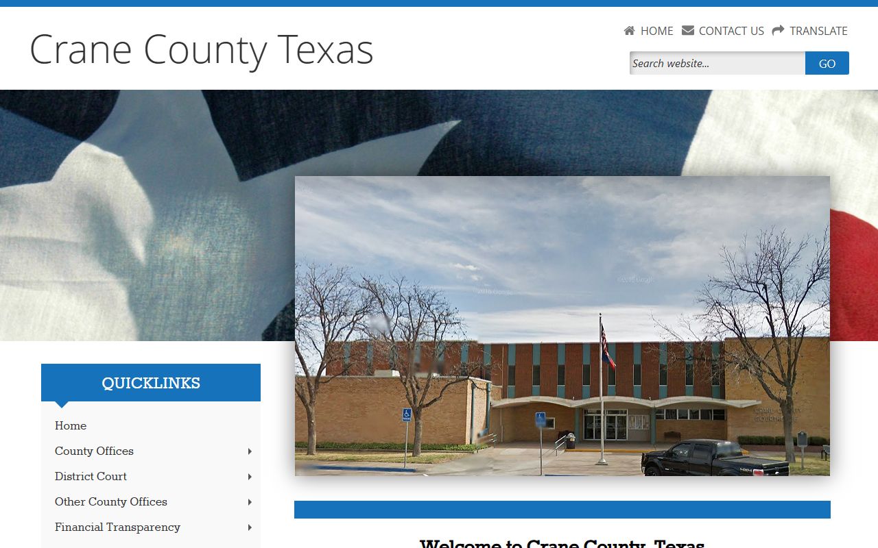 Crane County Death Index - County Clerk Website